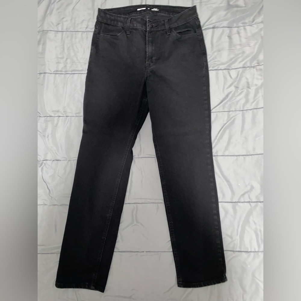 Old Navy Women's High Rise Jeans - Black